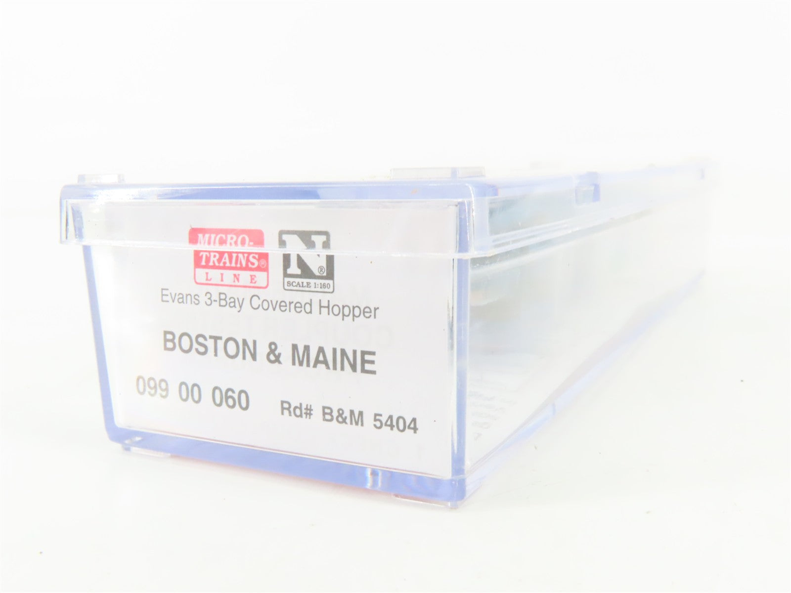 N Scale Micro-Trains MTL 09900060 B&M Boston & Maine 3-Bay Covered Hopper 5404