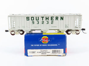 N Scale Athearn 11397 SOU Southern 2-Bay Covered Hopper  93232