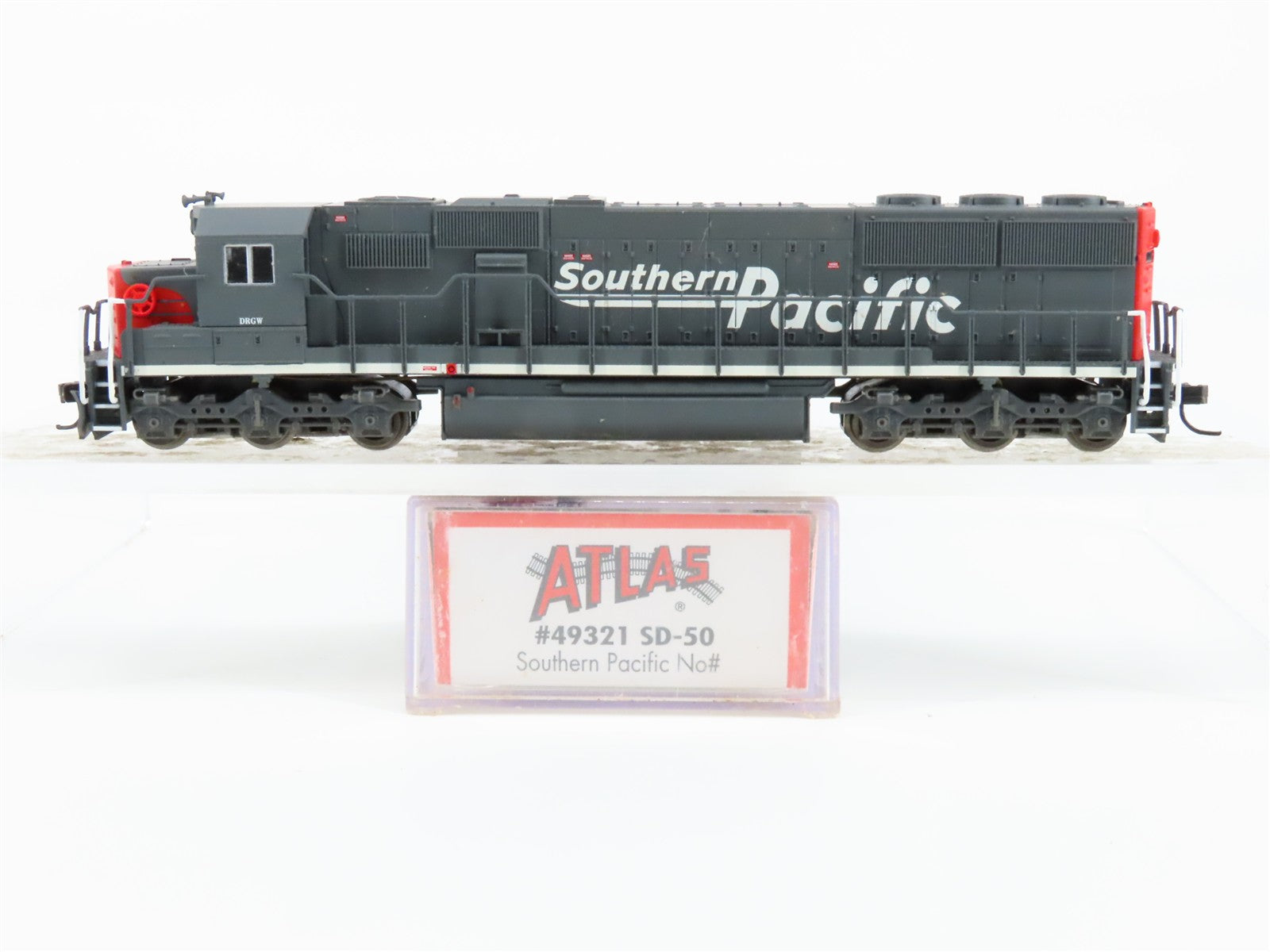 N Scale Atlas 49321 SP Southern Pacific SD50 Diesel Locomotive wDCC