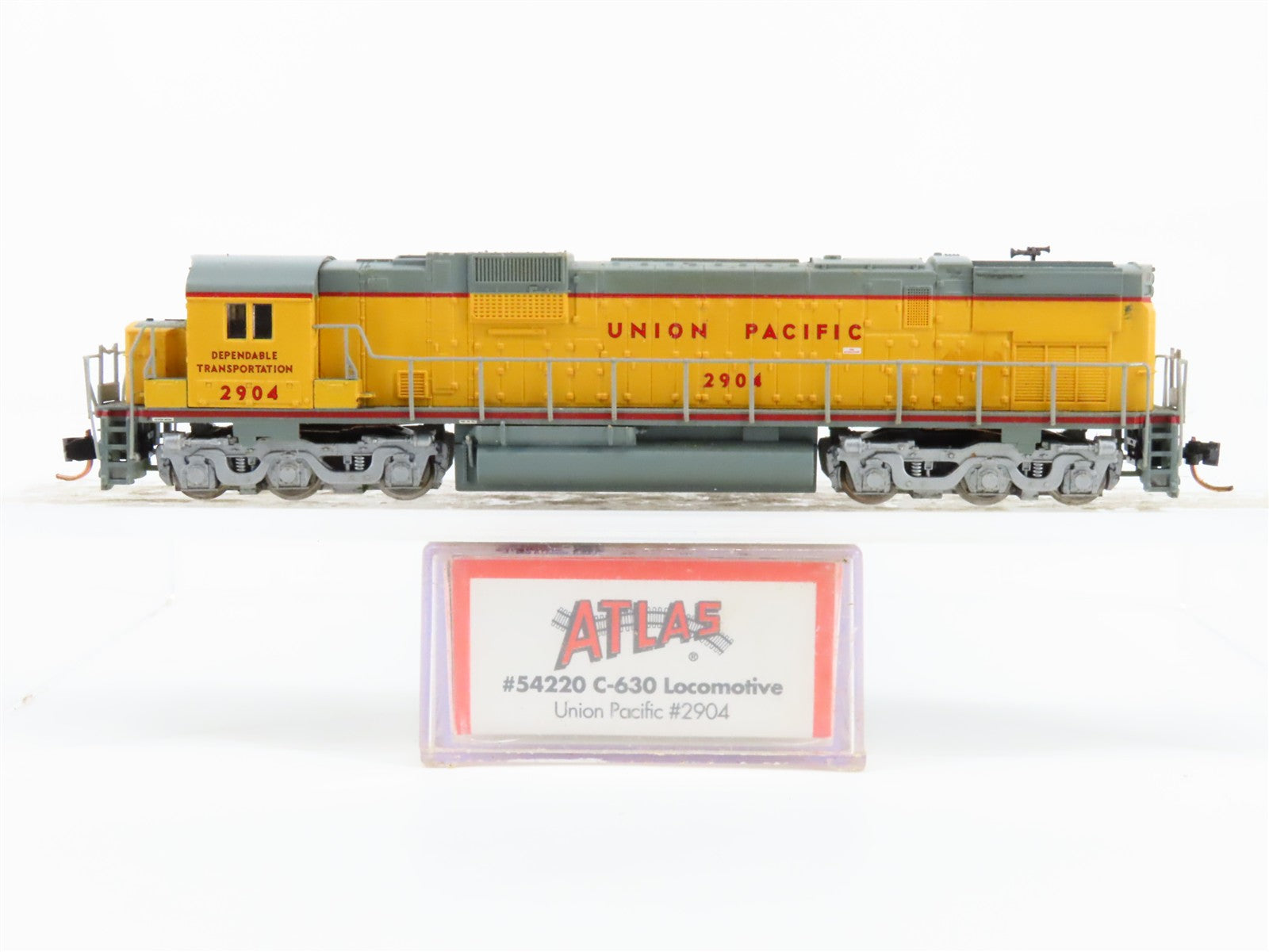 N Scale Atlas 54220 UP Union Pacific C-630 Diesel Locomotive #2904 wDCC