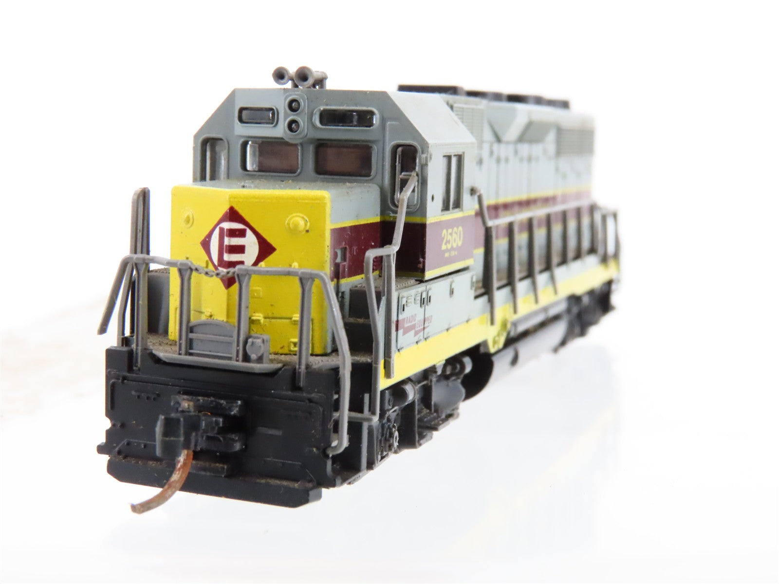N Scale Atlas 4630 EL Erie Lackawanna GP35 Diesel Locomotive #2560 wDCC