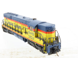 N Scale Atlas 4515 B&O Chessie System SD7 Diesel Locomotive #1826 wDCC