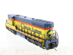 N Scale Atlas 4515 B&O Chessie System SD7 Diesel Locomotive #1826 wDCC