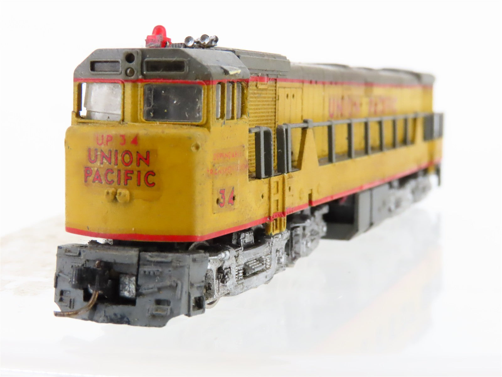 N Scale Con-Cor UP Union Pacific U50 Diesel Locomotive #34 wDCC CUSTOM
