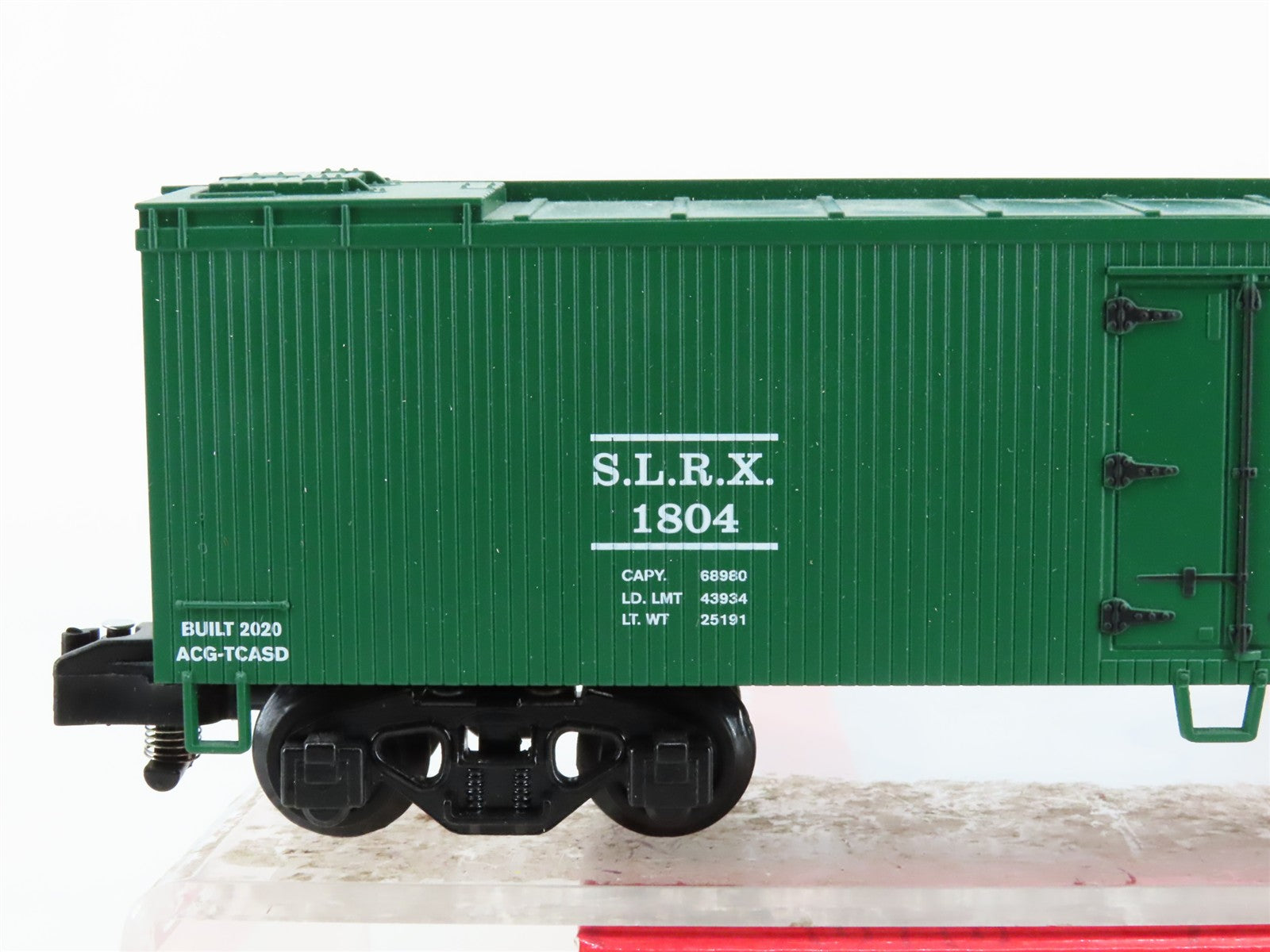 S Scale Lionel 2001013 SLRX Budweiser Woodside Reefer 1804 RTR
