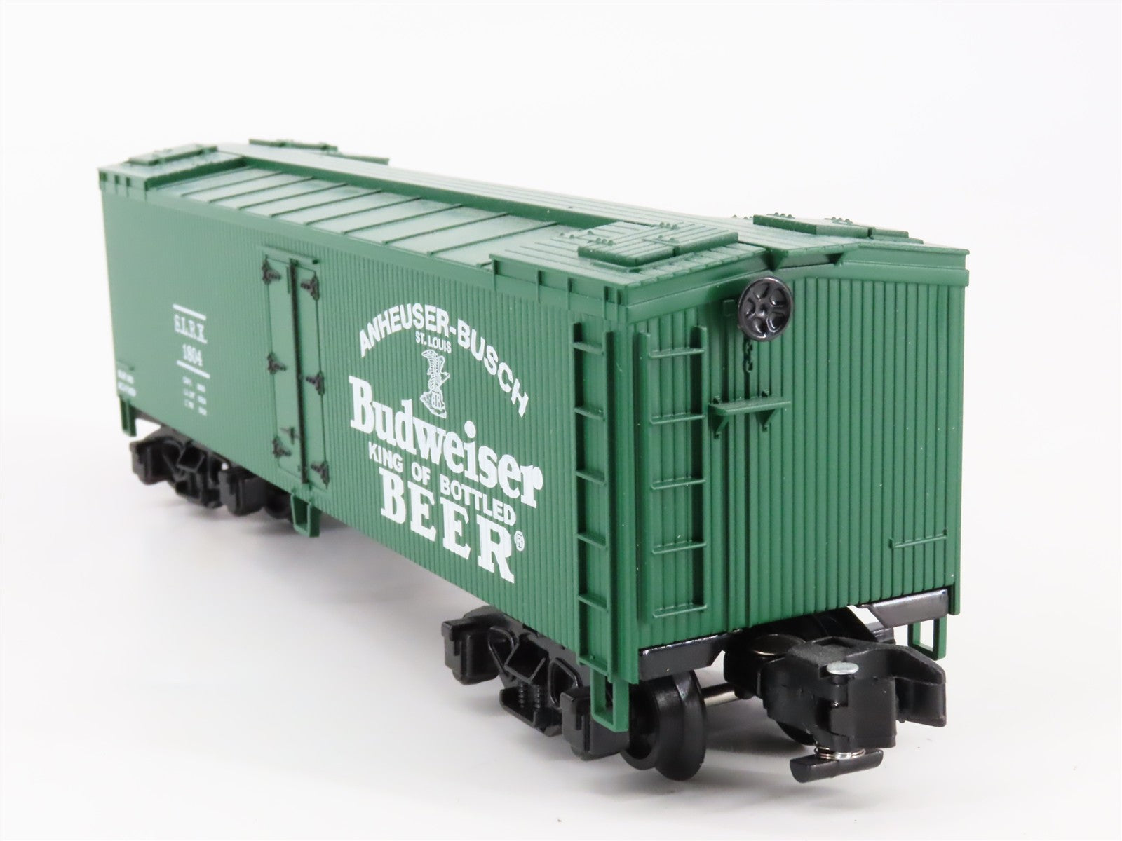 S Scale Lionel 2001013 SLRX Budweiser Woodside Reefer 1804 RTR