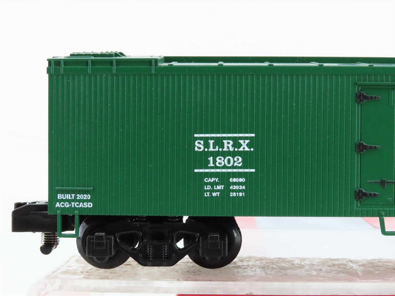 S Scale Lionel 2001012 SLRX Budweiser Woodside Reefer 1802 RTR