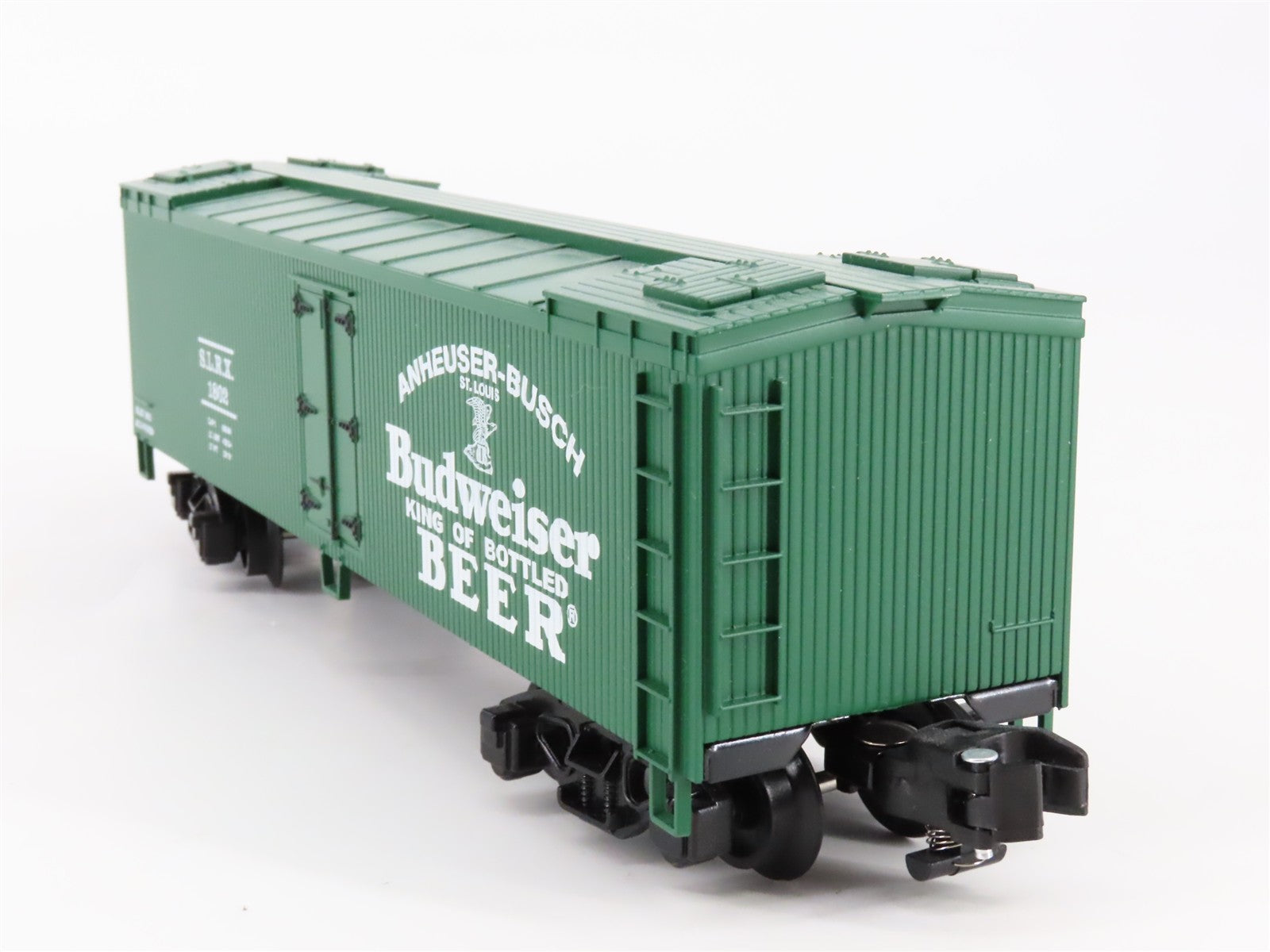 S Scale Lionel 2001012 SLRX Budweiser Woodside Reefer 1802 RTR