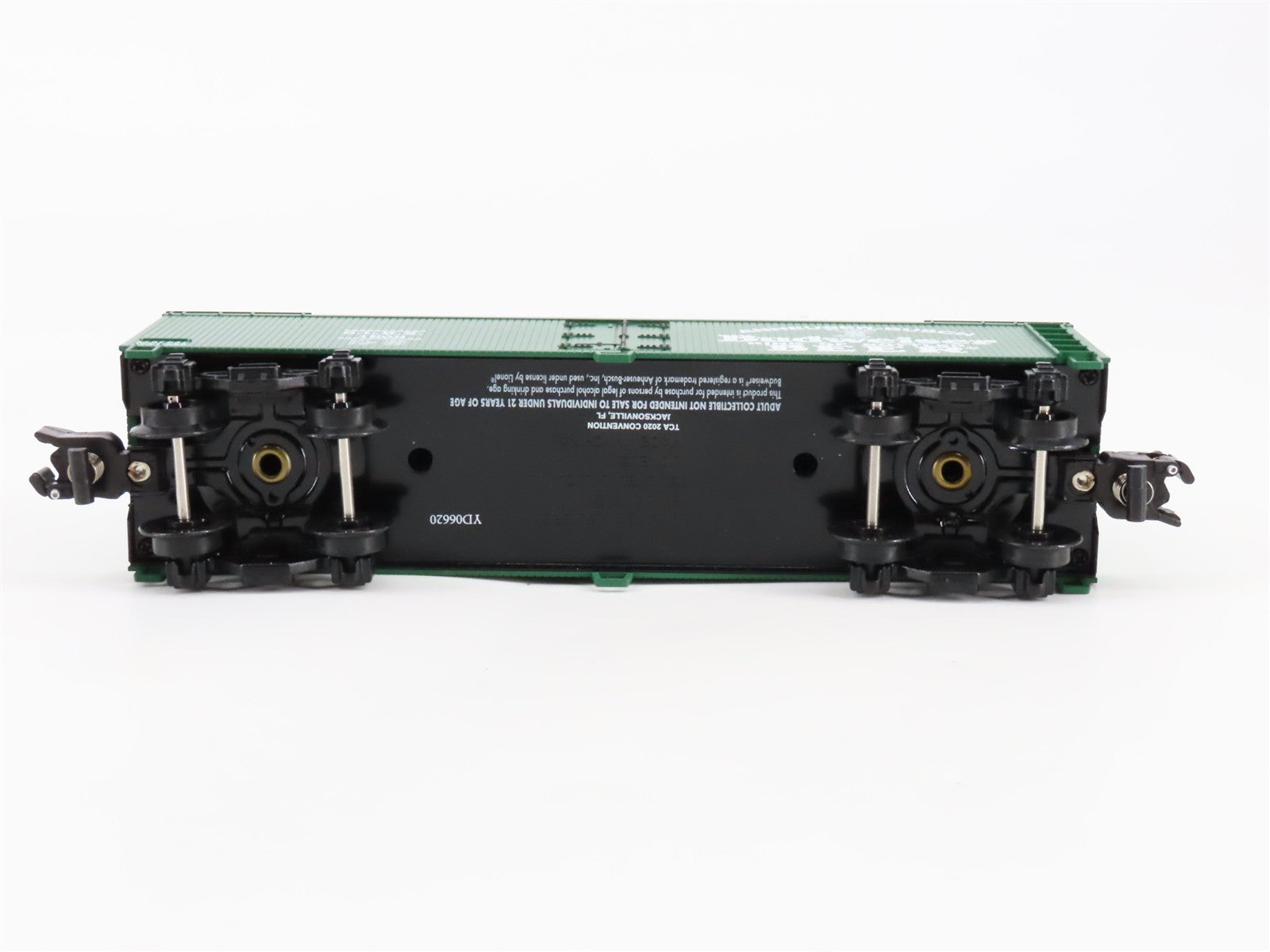 S Scale Lionel 2001012 SLRX Budweiser Woodside Reefer 1802 RTR