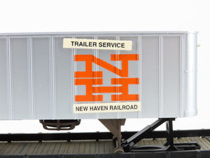 S Scale S-Helper Service 00190 NH New Haven TOFC Flat Car w/ Trailer 17382 RTR