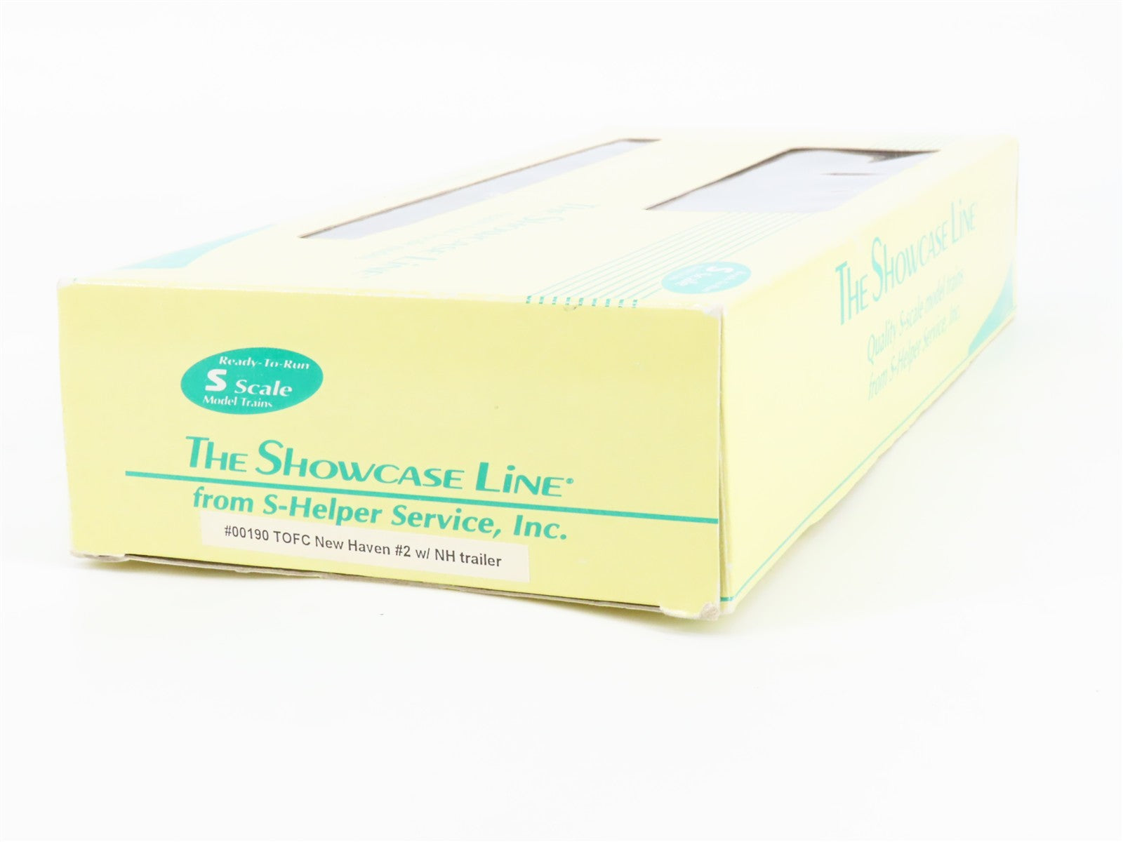 S Scale S-Helper Service 00190 NH New Haven TOFC Flat Car w/ Trailer 17382 RTR