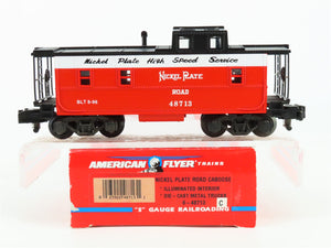 S Scale Lionel 6-48713 Nickel Plate Road Caboose Lighted 48713 RTR
