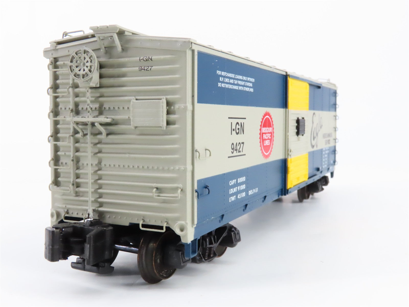 S Scale S-Helper Service 00349 I-GN Missouri Pacific 40' Box Car 9427 RTR