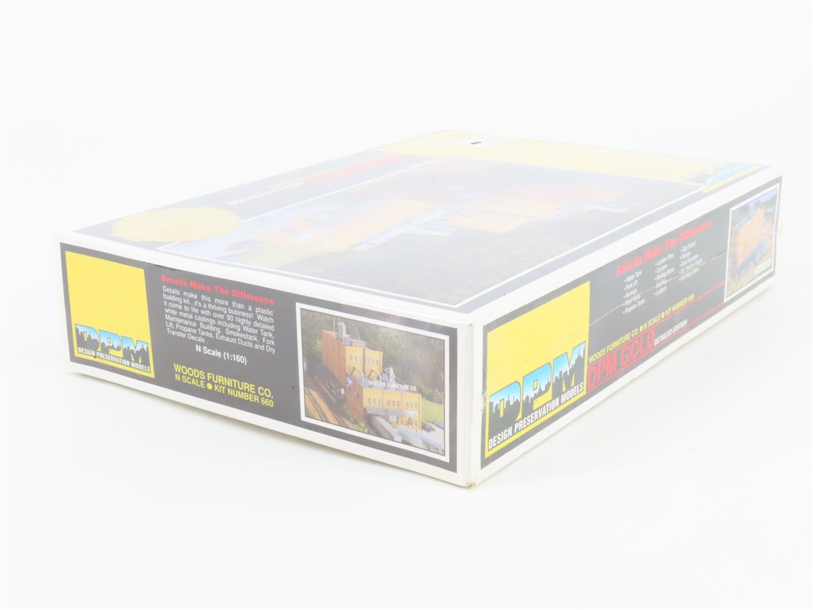 N Scale DPM Design Preservation 660 Woods Furniture Building Kit SEALED