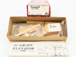 N Scale Campbell 445 Grain Elevator Building Kit