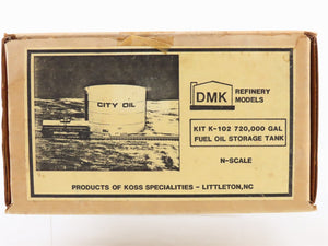 N Scale DMK K-102 Fuel Oil Storage Tank Building Kit