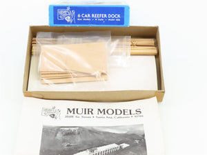 N Scale Muir Models 606 6 Car Reefer Dock Building Kit