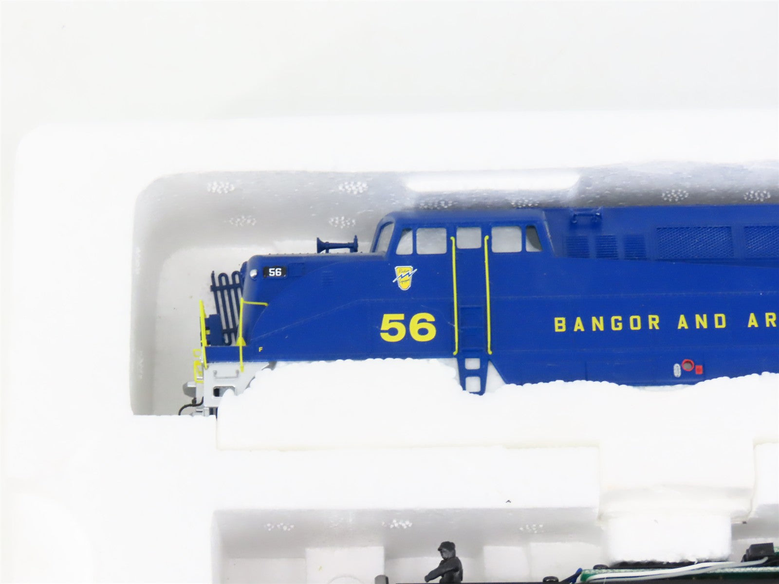 HO Scale Proto 2000 30191 BAR Bangor & Aroostook BL2 Diesel #56 BAD GEARS