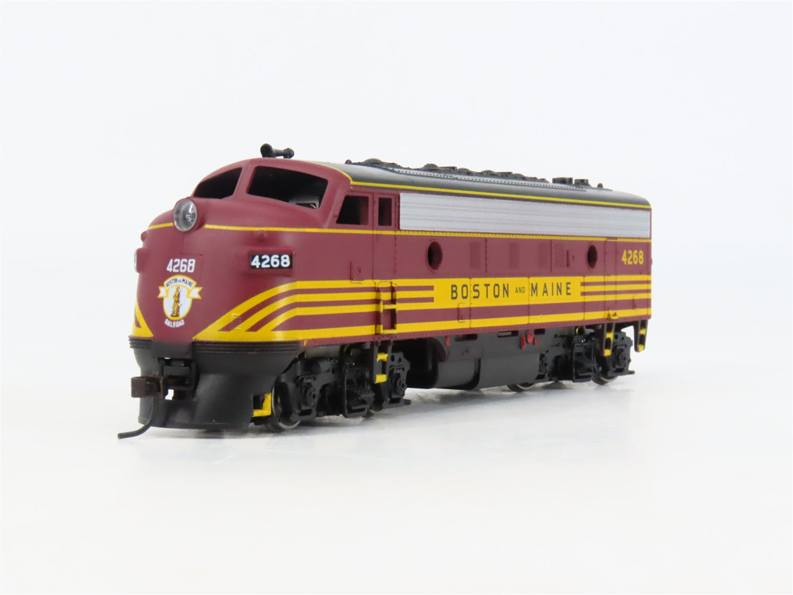 HO Scale Athearn 2209 B&M Boston & Maine F7 A/A Diesel Locomotive Set