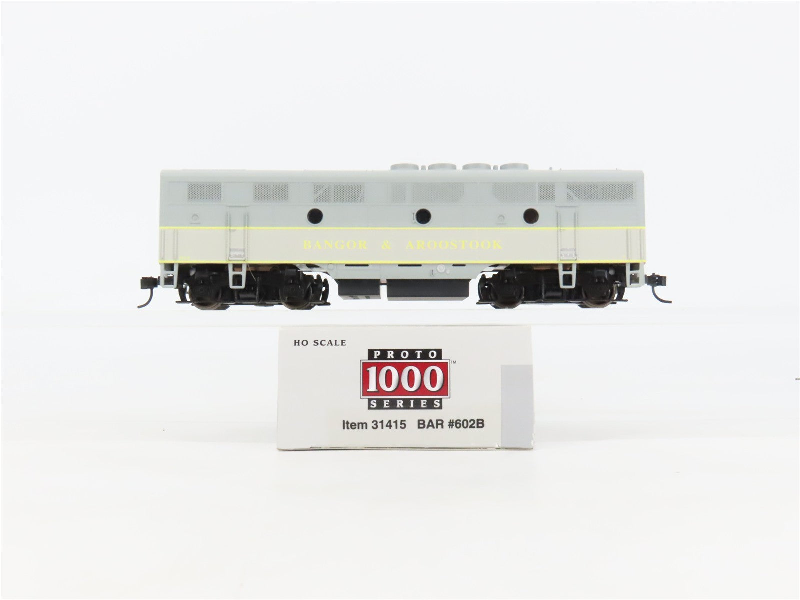 HO Scale Proto 1000 31415 BAR Bangor & Aroostook F3B Diesel Locomotive
