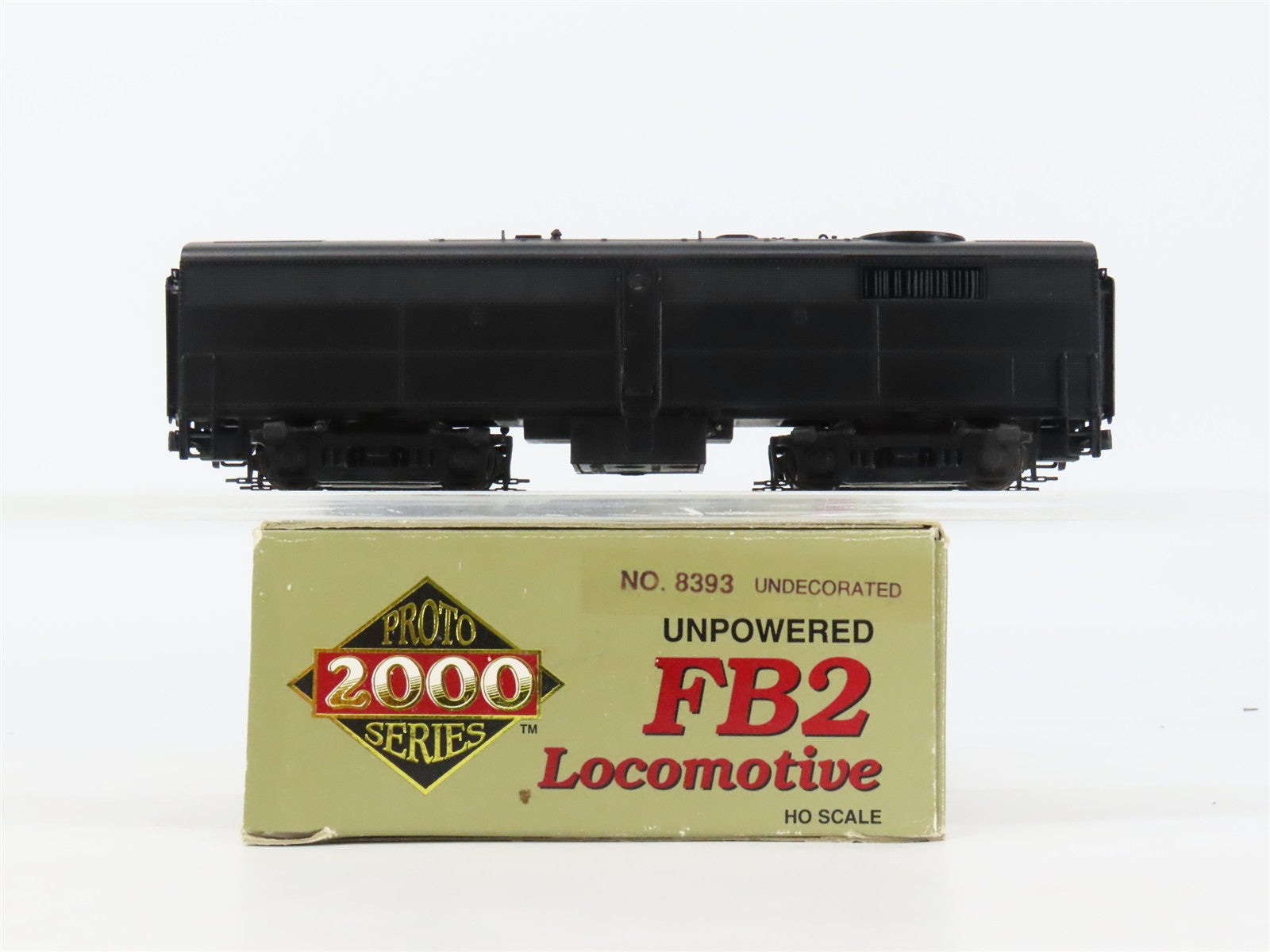 HO Scale Proto 2000 8393 Undecorated FB2 Diesel Locomotive UNPOWERED