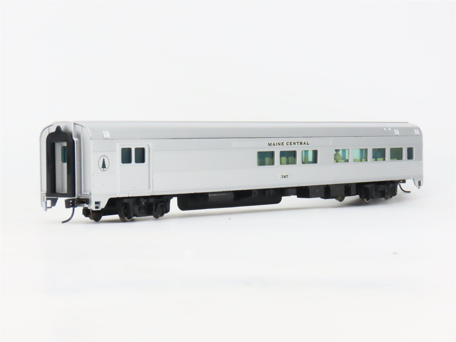 HO Walthers 910-30050 MEC Maine Central Baggage-Lounge Passenger Car #247 CUSTOM
