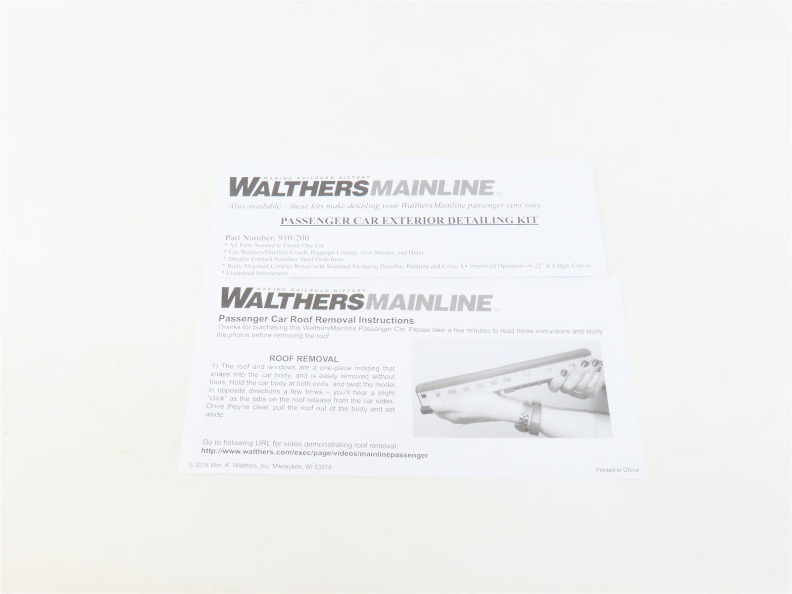 HO Walthers 910-30050 MEC Maine Central Baggage-Lounge Passenger Car #247 CUSTOM
