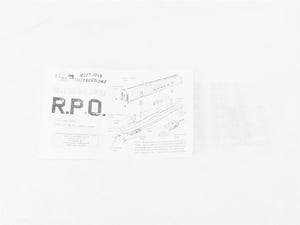 HO Scale Athearn 1800 Undecorated RPO Passenger Car