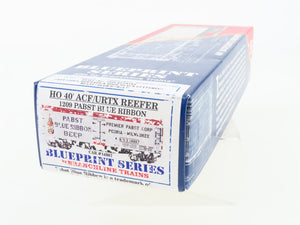 HO Branchline Blueprint Kit 1209 NWX Pabst Blue Ribbon Beer 40' Reefer #14887