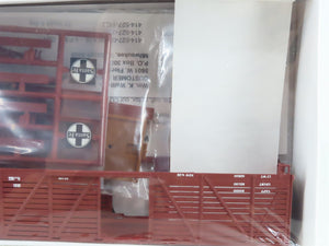 HO Scale Walthers Kit 932-3411 ATSF Atchison Topeka Santa Fe 40' Stock Car 60562