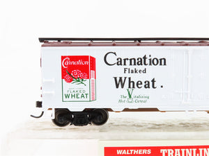 HO Scale Walthers Trainline URTC Carnation Flaked Wheat Reefer #23090