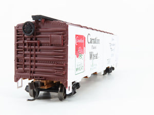 HO Scale Walthers Trainline URTC Carnation Flaked Wheat Reefer #23090