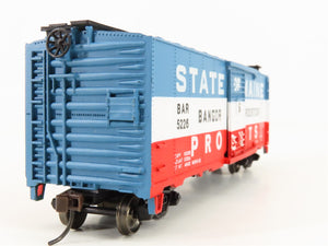 HO Scale Bachmann Silver Series 17038 BAR State Of Maine 40' Box Car #5226