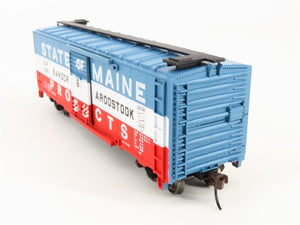 HO Scale Bachmann Silver Series 17038 BAR State Of Maine 40' Box Car #5226