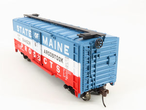 HO Scale Bachmann Silver Series 17038 BAR State Of Maine 40' Box Car #5226