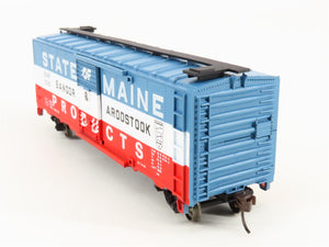 HO Scale Bachmann Silver Series 17038 BAR State Of Maine 40' Box Car #5226