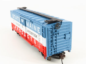 HO Scale Bachmann Silver Series 17038 BAR State Of Maine 40' Box Car #5226
