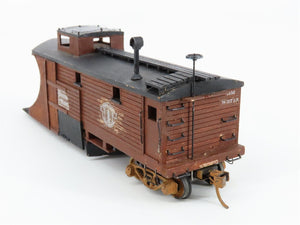HO Scale Ambroid BM Boston & Maine Minute Man Service Snow Plow #W3715 - CUSTOM