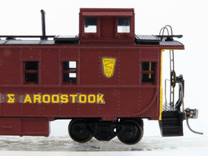 HO Scale Athearn 1249 BAR Bangor & Aroostook Caboose #35 - CUSTOM