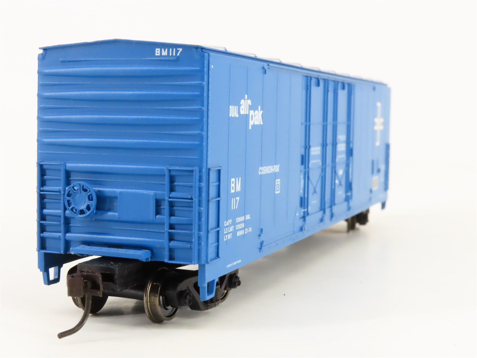 HO Scale Atlas 1755-3 BM Boston & Maine Evans Double Plug Door Box Car #117