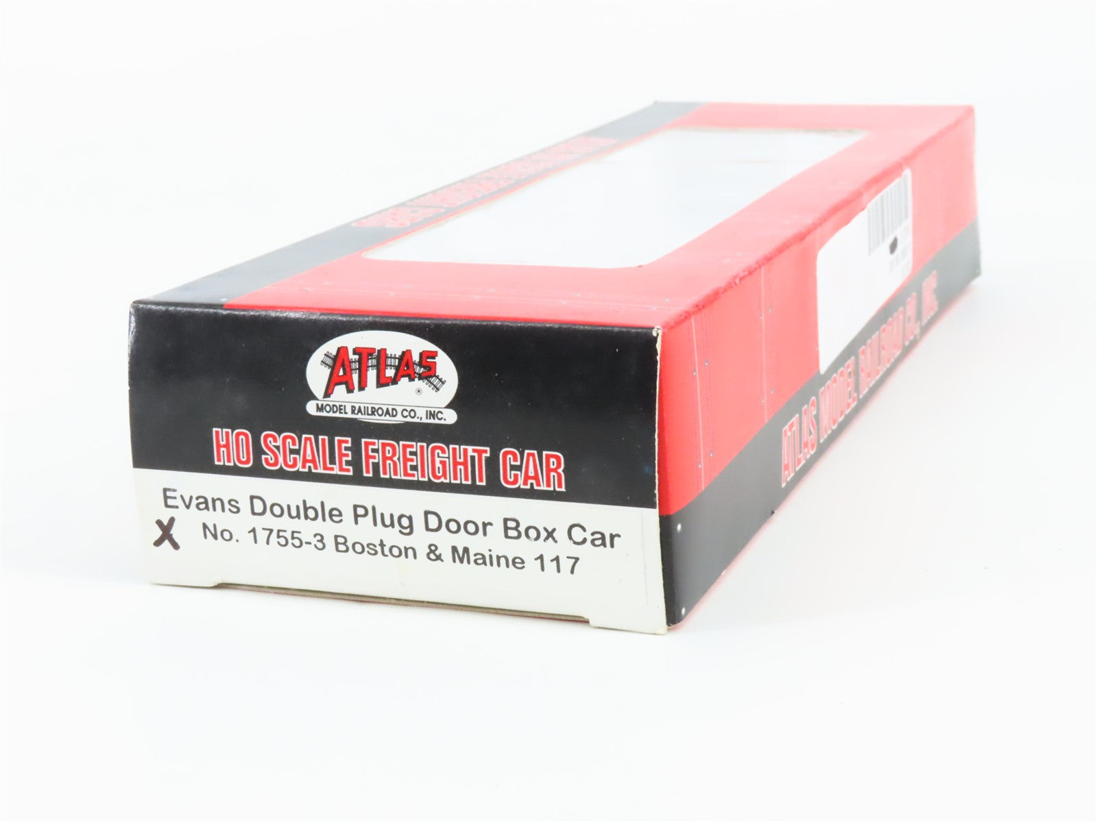 HO Scale Atlas 1755-3 BM Boston & Maine Evans Double Plug Door Box Car #117