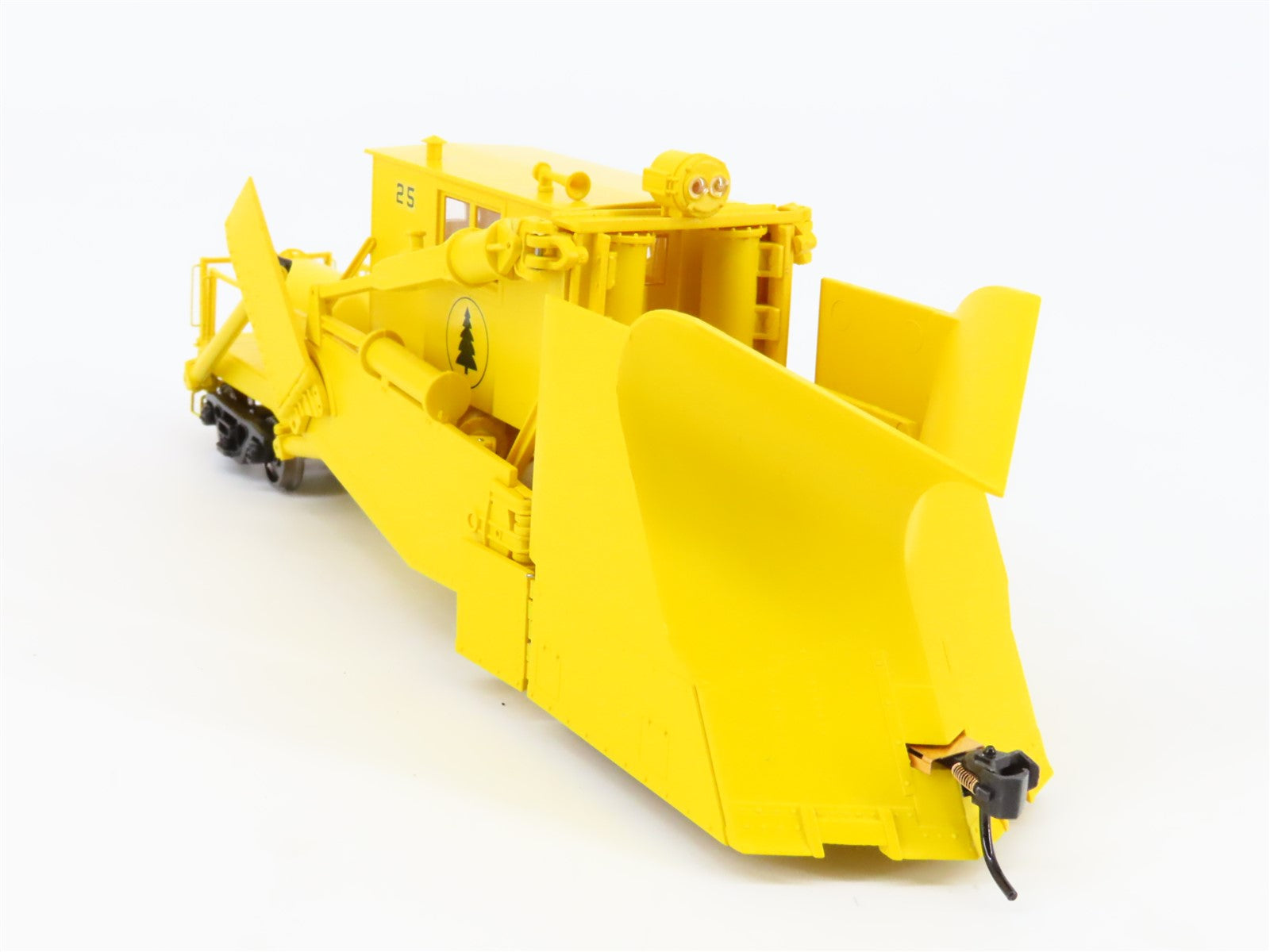 HO Scale Walthers Proto 920-110108 Unlettered, Painted (Yellow) Jordan Spreader