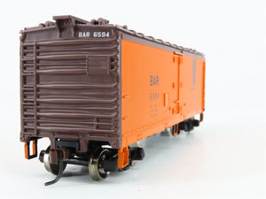 HO Scale Roundhouse 85404 BAR Bangor & Aroostook 40' Wood Reefer #6594