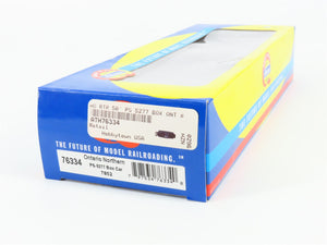 HO Scale Athearn 76334 ONT Ontario Northern 50' Single Door Box Car #7852