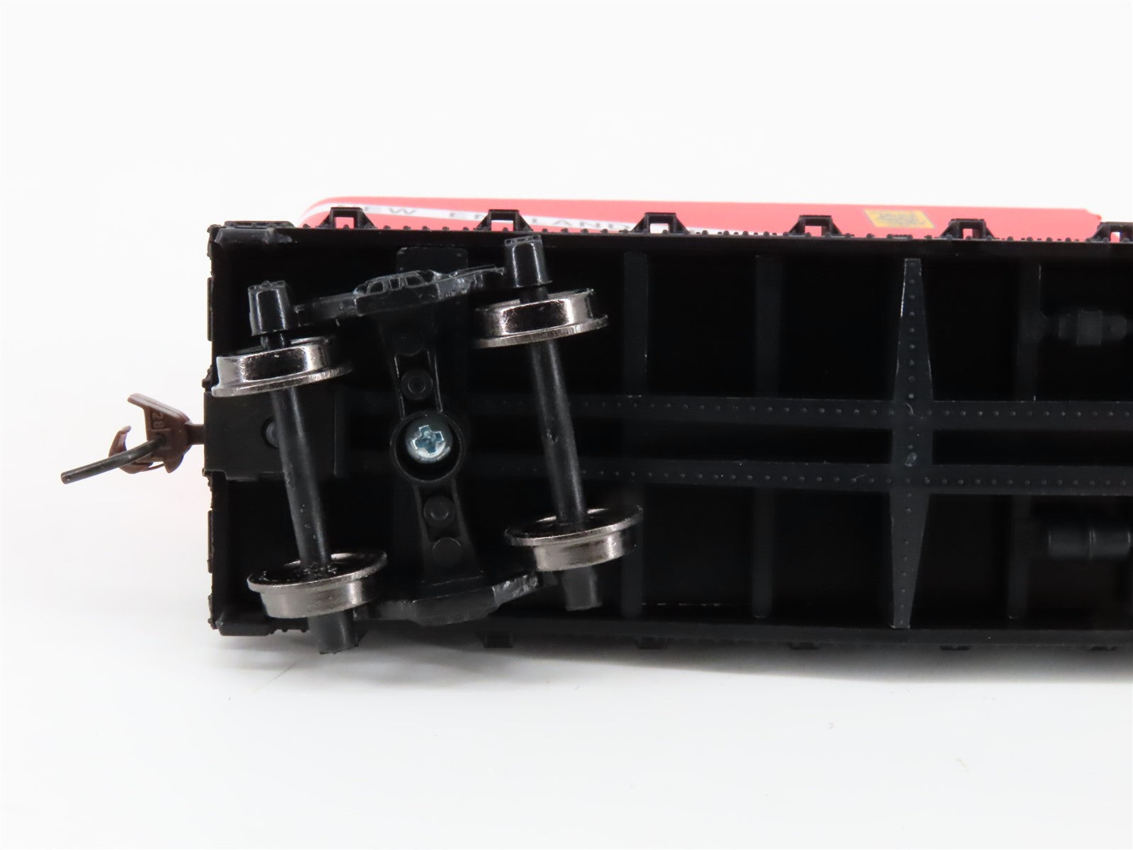 HO Scale Athearn 92368 NH New Haven 50' Flat Car #17211 w/ Two 25' Van Trailers