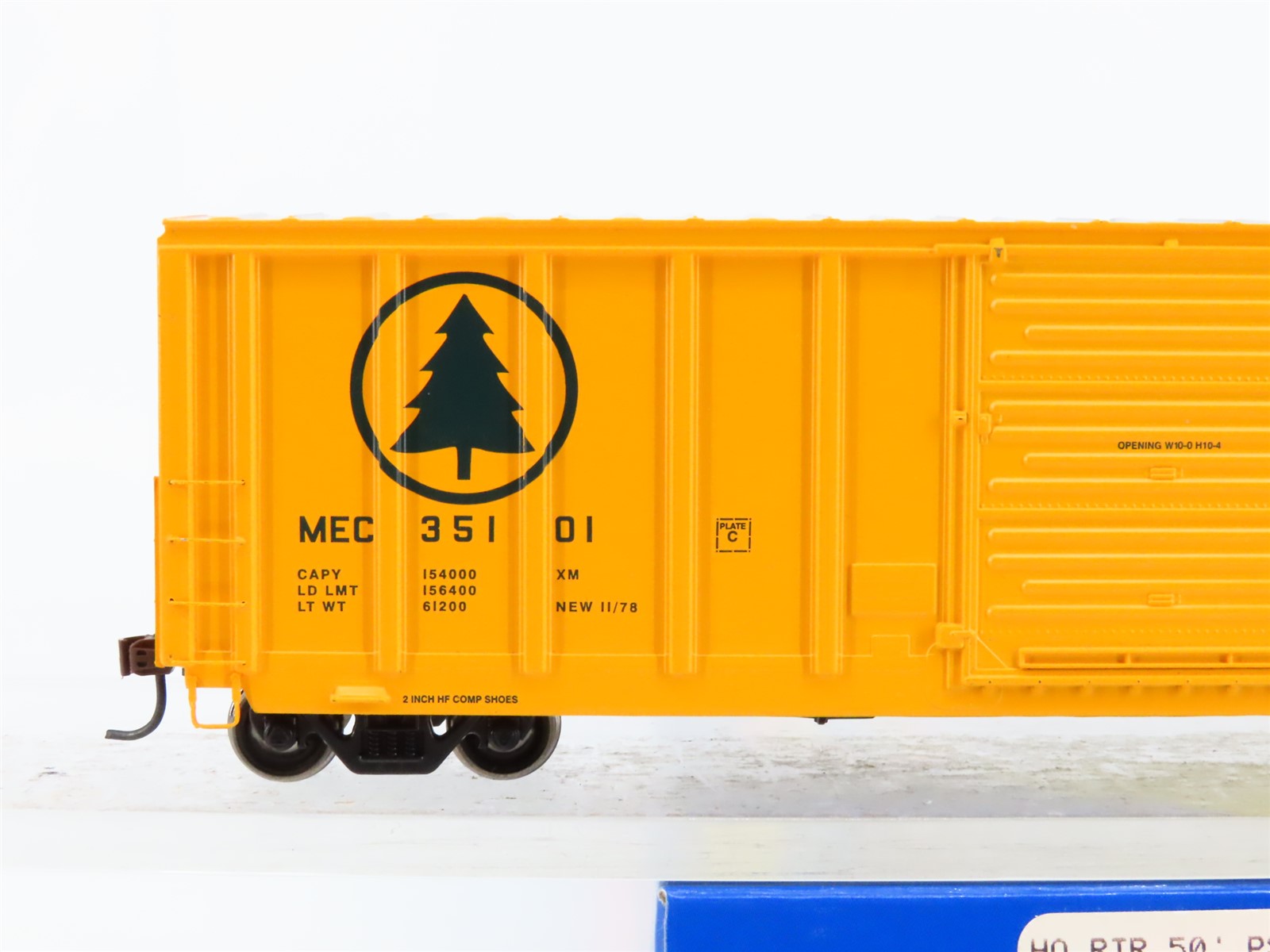 HO Scale Athearn 76328 MEC Maine Central Pine Tree Route 50' Box Car #35101