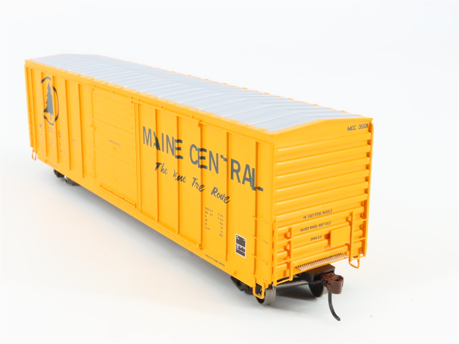 HO Scale Athearn 76328 MEC Maine Central Pine Tree Route 50' Box Car #35101