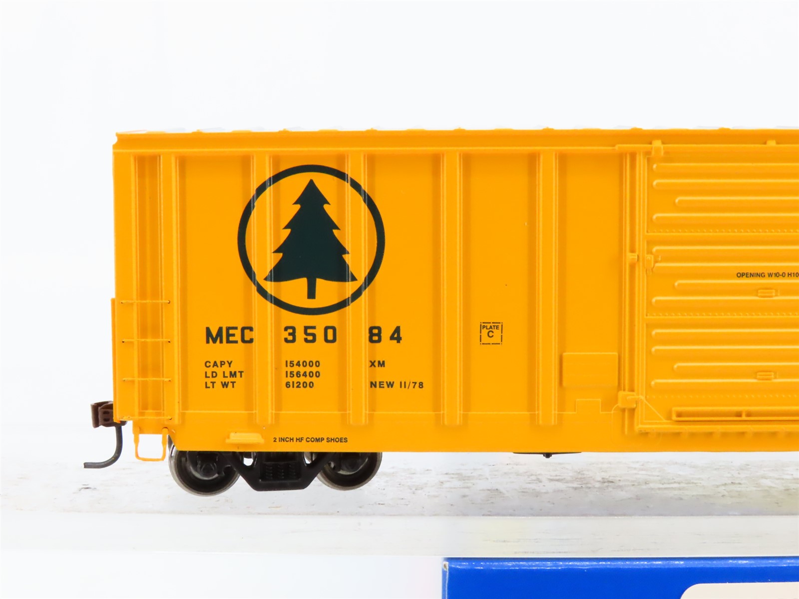 HO Scale Athearn 76327 MEC Maine Central Pine Tree Route 50' Box Car #35084