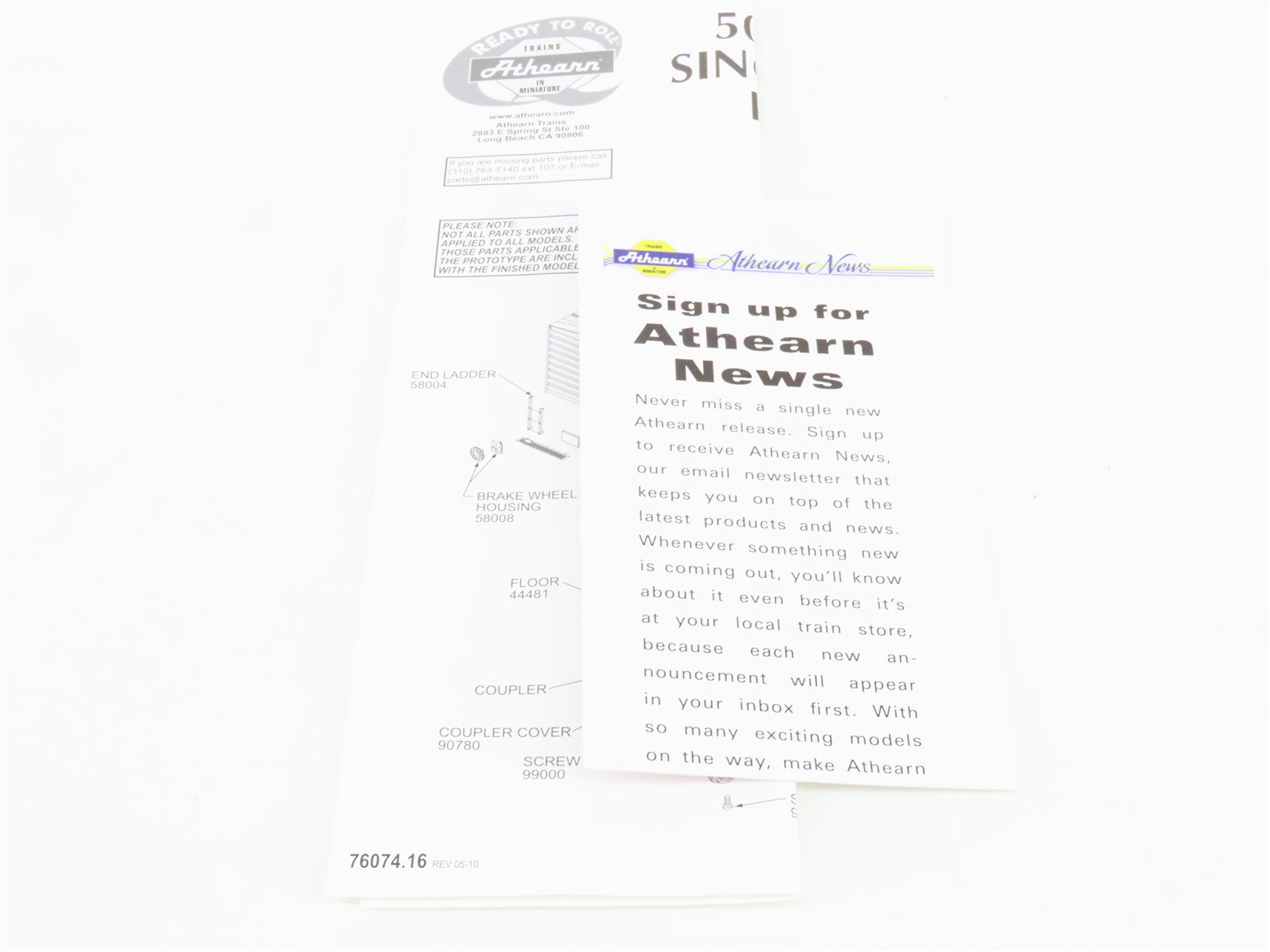 HO Scale Athearn 76327 MEC Maine Central Pine Tree Route 50' Box Car #35084