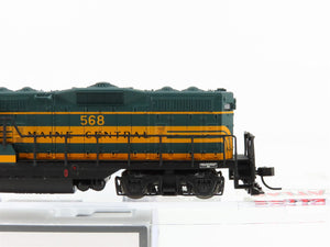 N Scale Atlas 40000449 MEC Maine Central GP7 Diesel Locomotive #568 wDCC